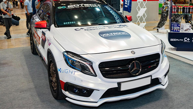 GÓI ĐỘ “ NỬA TỶ” CHO CHIẾC XE ĐƯỢC TRƯNG BÀY TẠI GIAN HÀNG 365 GROUP TRONG SỰ KIỆN VMS